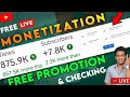 Live channel checking and free promotion