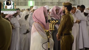تلاوة إبداعية لبلبل الحرم عبدالله الجهني بعد عودته من تونس - صلاة الفجر 9 ربيع الآخر 1440 هـ