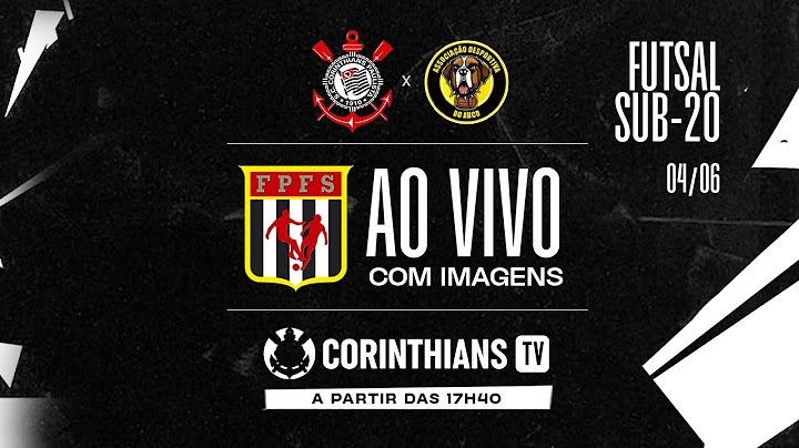 Corinthians x São Bernardo | Paulista de Futsal Sub-20 | AO VIVO COM IMAGENS