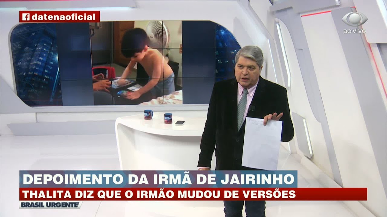 CASO HENRY: VEJA O DEPOIMENTO DA IRMÃ DE JAIRINHO | BRASIL URGENTE