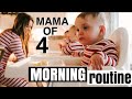 My Morning Routine with Triplets and a Toddler | Mama of Four Kids 3 and Under