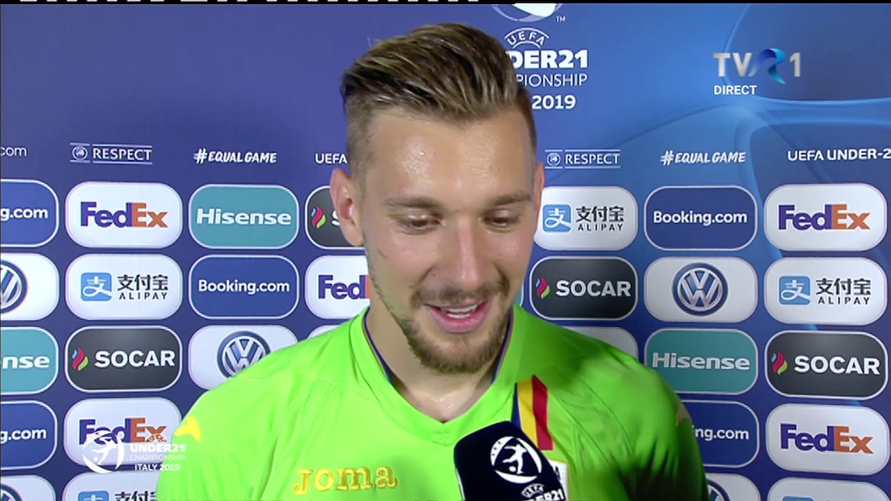 Declaraţii Ionuț Andrei Radu, imediat după calificarea României în semifinalele CE U21