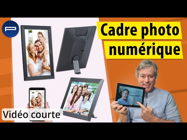 Cadre photo numérique connecté DF-900 noir