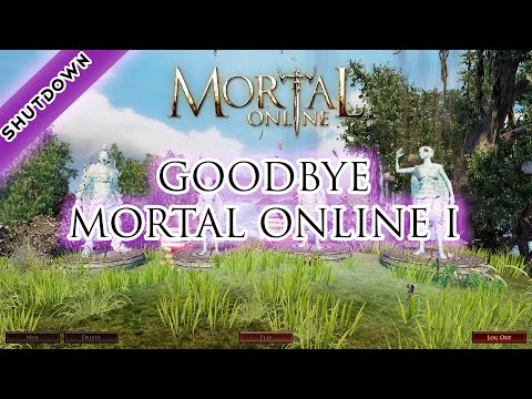 Goodbye Mortal Online 1 Last Day Last Login 4K Saying Goodbye after 12 Years (sry for crying)