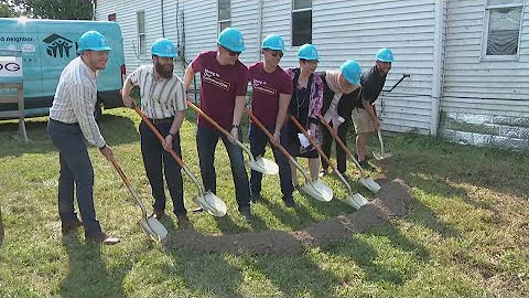 Habitat for Humanity home groundbreaking