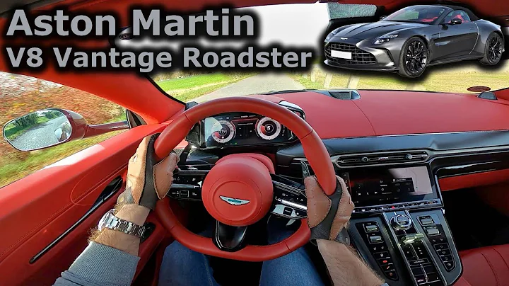 2025 Aston Martin V8 Vantage Roadster | POV driving