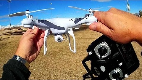 HR SH5C Camera Drone Flight Test Review