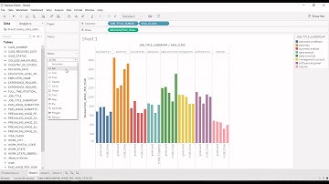 Use of Marks Card in Tableau