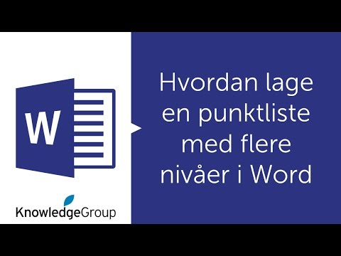 Video: Hvordan Lage En Albumside I Word