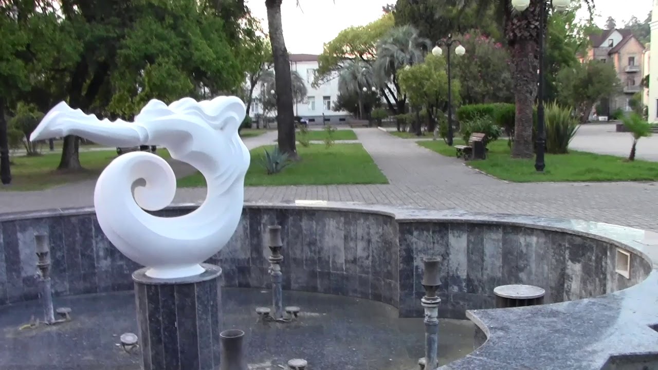 15 ). Абхазия. Сухум. Набережная Махаджиров. Август, 2020 год. - YouTube