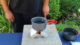 Portable Stove with Fuel Tablets - DEMO
