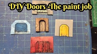 Celebrity DIY Sci-Fi Doors -The paint job Wealth