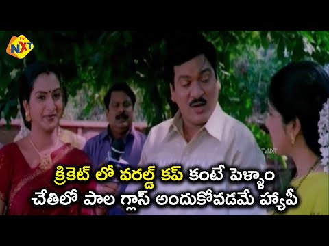 పెళ్ళాం చేతిలో పాలగ్లాస్ అందుకోవడమే హ్యాపీ | Pellam Pichodu Movie Scenes | Telugu Movie Studio