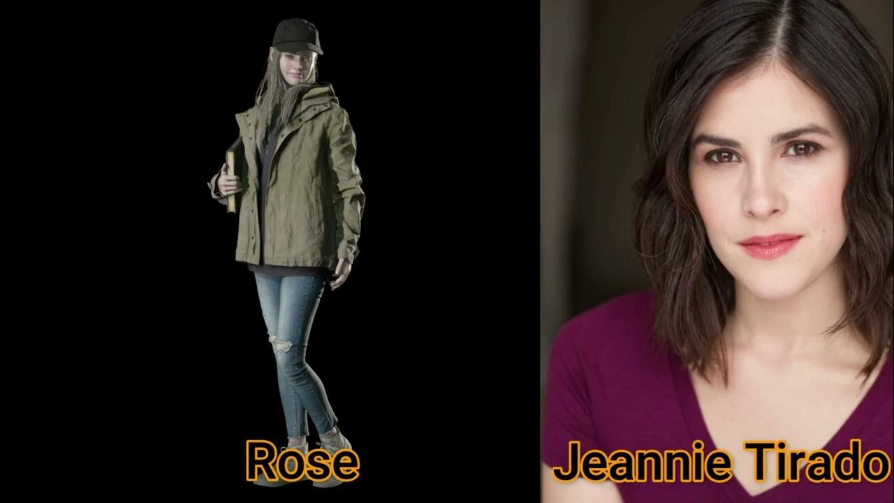 Character and Voice Actor Resident Evil Village Rose Jeannie