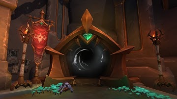 Dornogal to Azj Kahet Portal Location WoW