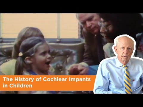 The History of Cochlear Implants in Children