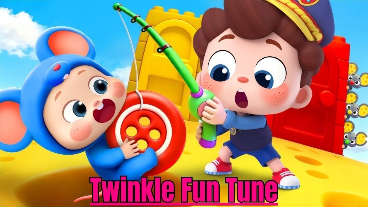 1️⃣ Runaway Color Buttons! 🚓🎨 | Police Chase Adventure for Kids