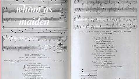 Hail, O Star That Pointest (The English Hymnal No. 213b)