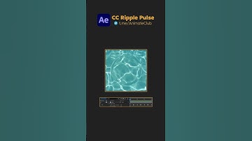 CC Ripple Pulse #guide #aftereffects #tutorial