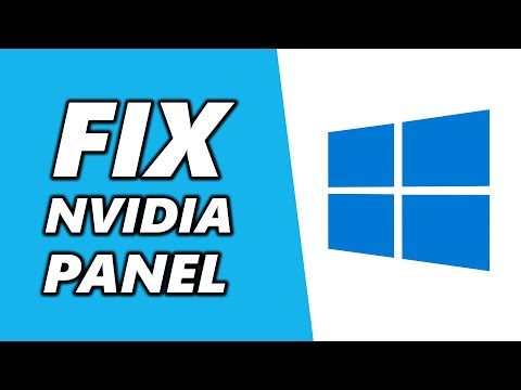 Fix NVIDIA Control Panel Not showing in Windows 10! (QUICK FIX)