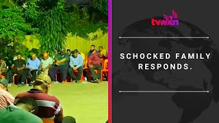 Shocked family responds