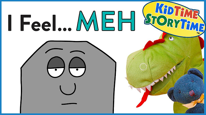 I Feel Meh 😐 Emotions for Kids - Read Aloud