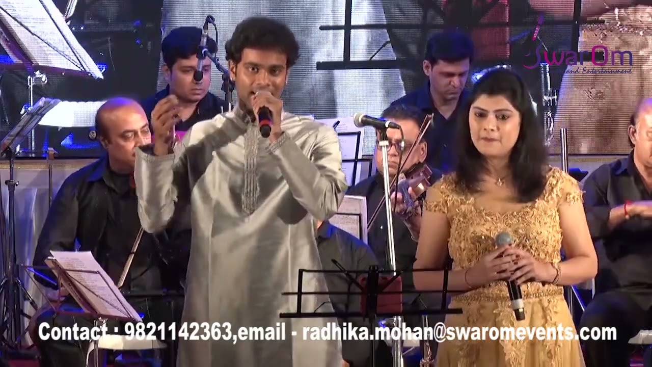 Do Deewane Shaher Mein | Shlok Chaudhary & Neha Kane sing for SwarOm Events and Entertainment