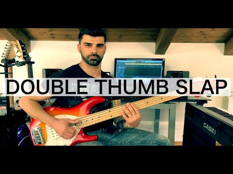 double-thumb-bass-groove-(victor-wooten-tecnique)-slap