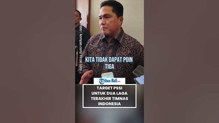 Target PSSI untuk Dua Laga Terakhir Timnas Indonesia di Kualifikasi Piala Dunia 2026