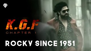 Rocky Since 1951 KGF BGM Ringtone | KGF Police Station Scene | Whatsapp status video