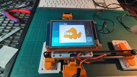 midTbot Drawbot & 3,5" Nextion display