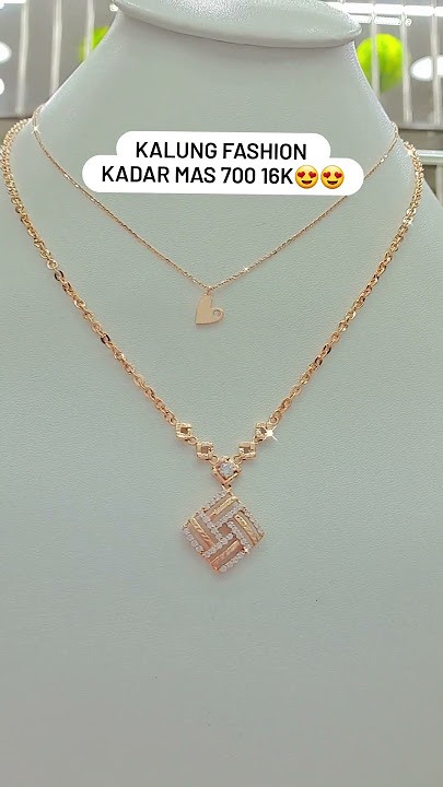 Kalung fashion kadar 700%Atas bawah39 42cm 1 51gr 1 163 00032471744cm 4 93gr 3 797 000324716