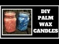 Palm Wax Candles - DIY Palm Wax Candles