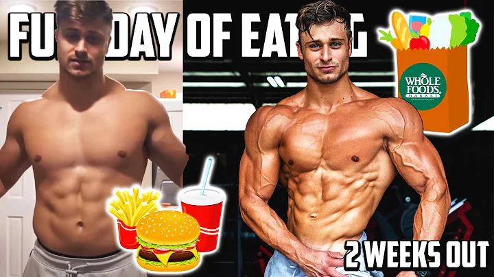 WHAT I EAT TO GET SHREDDED 2 WEEKS OUT!! 2,600 CAL...