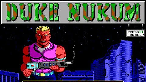 Nejlepší Retro Hry #10 Duke Nukem (1991) | MS-DOS GAMES