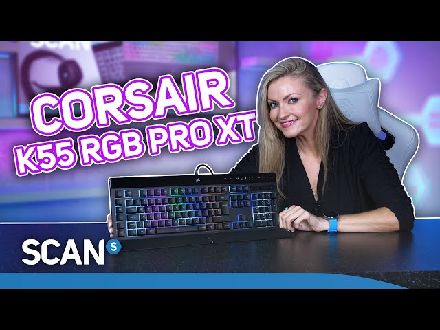 Corsair Gaming K55 RGB Pro XT AZERTY toetsenbord - Uw Game Specialist