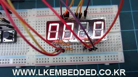 lecture_2 아두이노 우노 R3 - 스위치, 4FND 실습