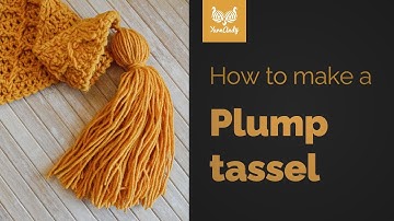 How to make a tassel - quick and easy tutorial