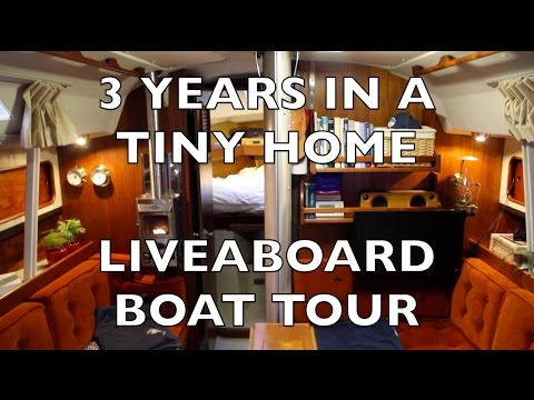 Life is Like Sailing - 3 Years in a Tiny Home - A Liveaboard Boat Tour