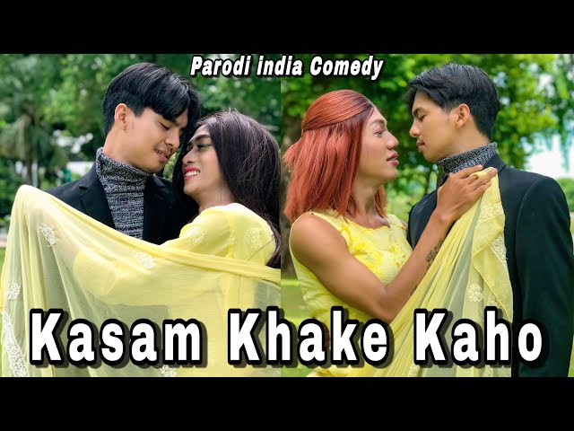 Kasam Khake Kaho ~ Dil Hai Tumhara || Parodi India Comedy || By U Production class=
