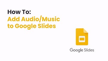 How to add audio to Google Slides