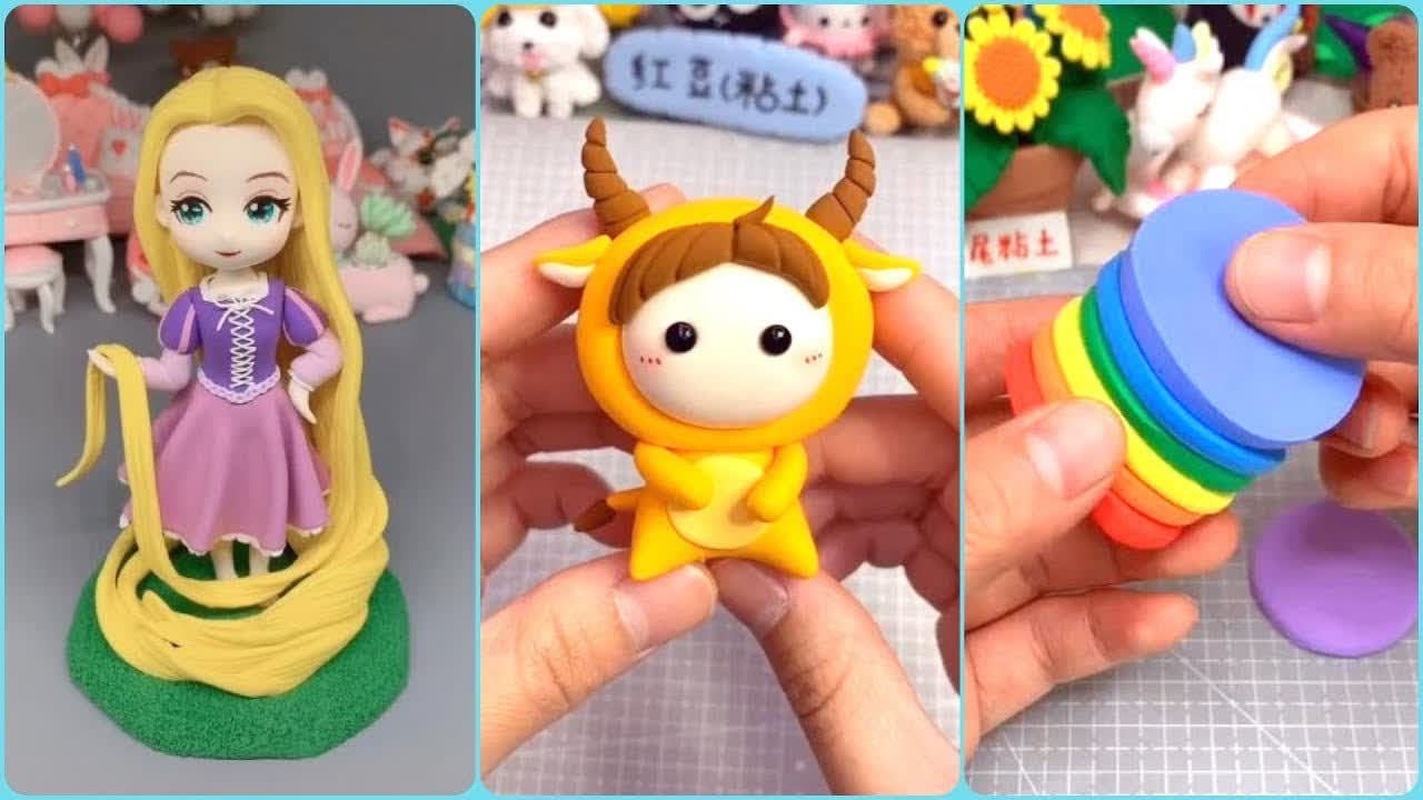 Cool Polymer Clay Art! Diy! Creative Simple Ideas! Polymer Clay