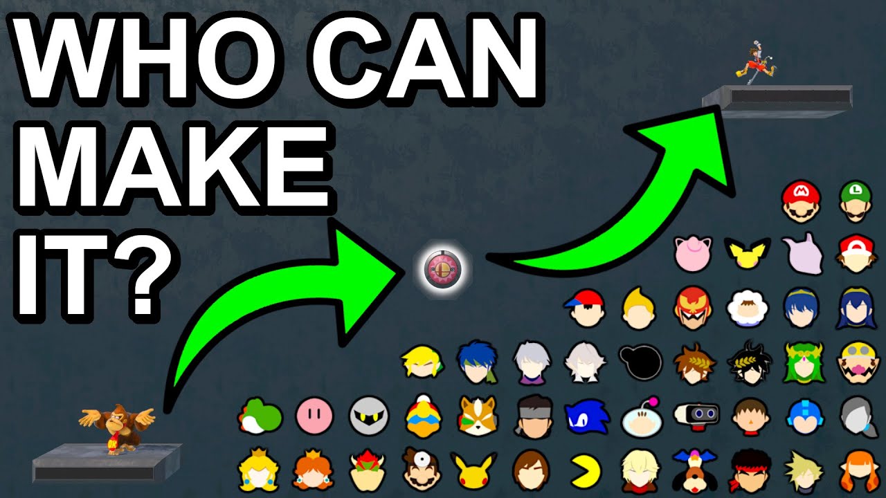 Who Can Use The Bumper To Reach The Other Side ? - Super Smash Bros. Ultimate