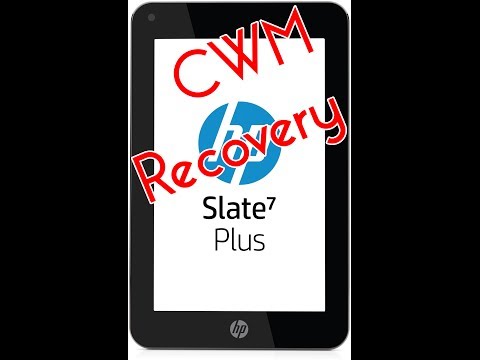 Installer CWM Recovery sur la tablette HP Slate 7 Plus (4200)