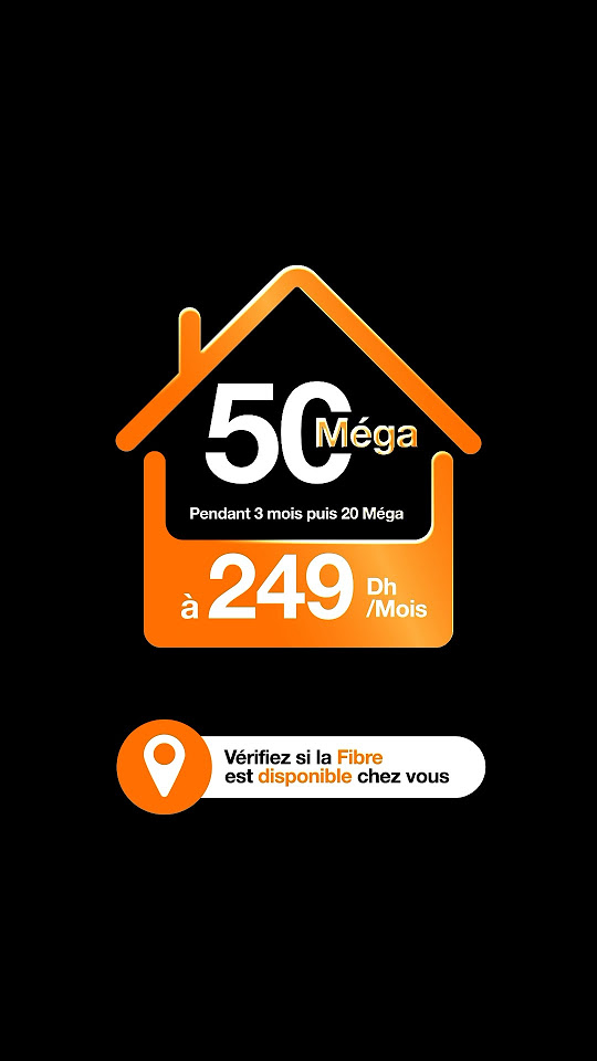 Orange maroc fibre d bit sup rieur youtube