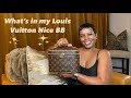 LOUIS VUITTON NICE BB | Travel Edition | How I pack & MZ Wallace tote