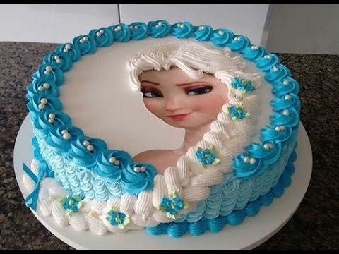 Resep Masakan Kue Menghias Frozen Princess Cake Youtube Gambar Ulang