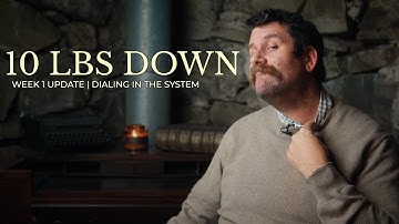 60-Day Cut Update: Down 10 Pounds, Dialing In the System | Week 1