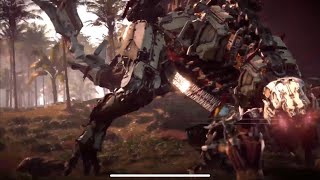 Horizon zero dawn gameplay part 41 Redmaw, Corrupted thunderjaw, Stormbird and a rockbreaker