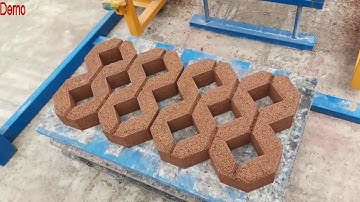 QT4-18 automatic concrete hollow solid block machine, hydraulic cement paving brick production line